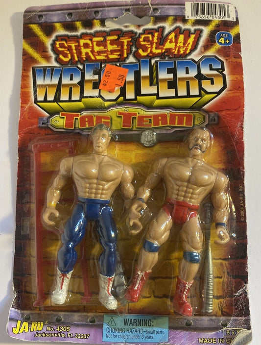 2004 Ja-Ru Bootleg/Knockoff Street Slam Wrestlers Tag Team