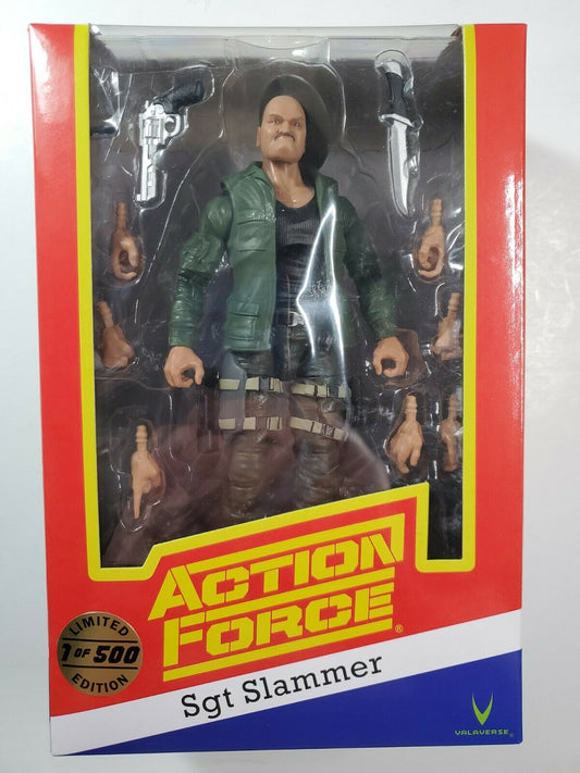 2022 Valaverse Action Force Limited Edition Sgt. Slammer