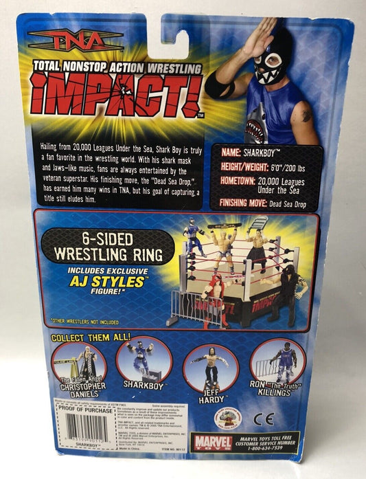 2005 Total Nonstop Action [TNA] Wrestling Impact! Marvel Toys Series 2 Sharkboy