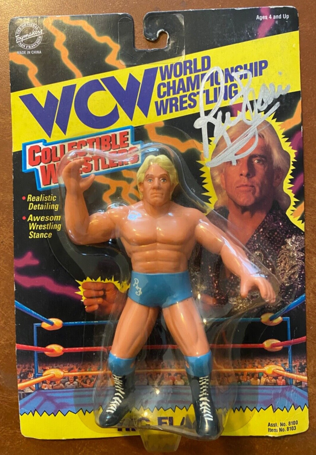 1995 WCW OSFTM Collectible Wrestlers [LJN Style] Series 1 Ric