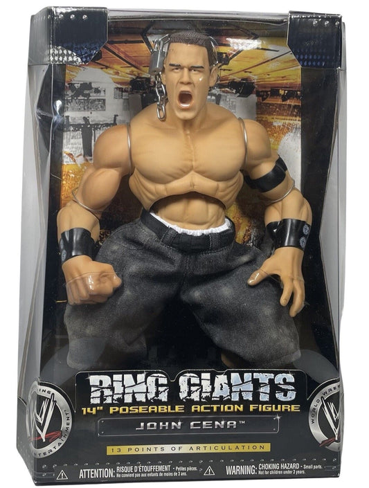 2005 WWE Jakks Pacific Ring Giants Series 4 John Cena