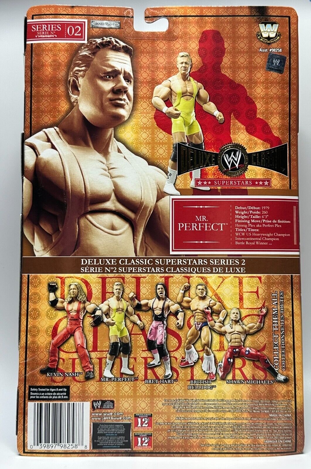 2007 WWE Jakks Pacific Deluxe Classic Superstars Series 2 Mr. Perfect