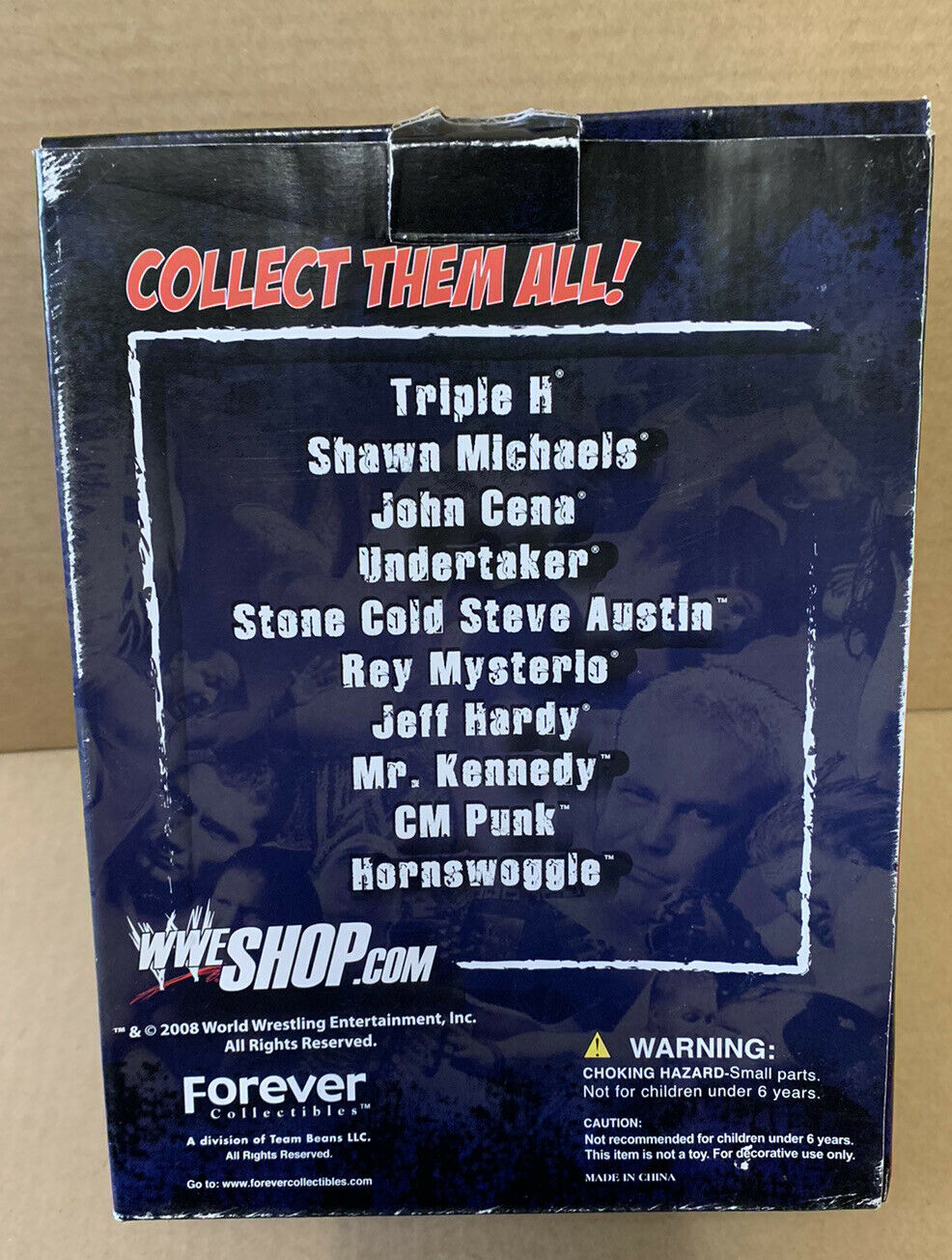 2008 FOCO WWE Shop Exclusive Superstar Bobblehead Mr. Kennedy