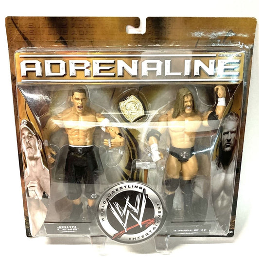 2006 WWE Jakks Pacific Adrenaline Series 20 John Cena & Triple H
