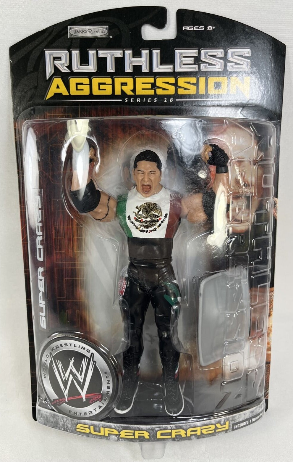2007 WWE Jakks Pacific Ruthless Aggression Series 28 Super Crazy