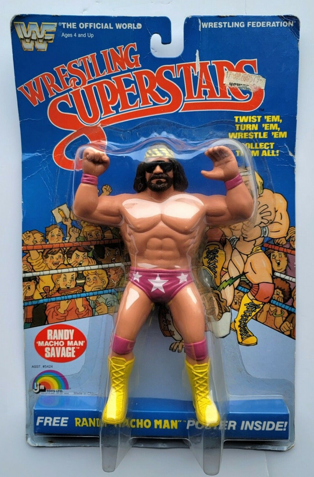 1986 WWF LJN Wrestling Superstars Series 3 Randy