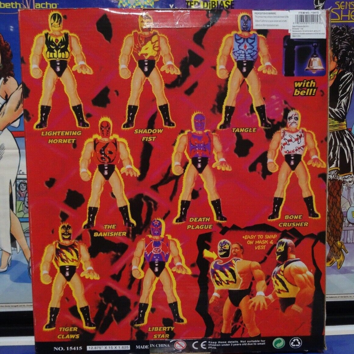 Global Wrestling Bootleg/Knockoff Fighter Set