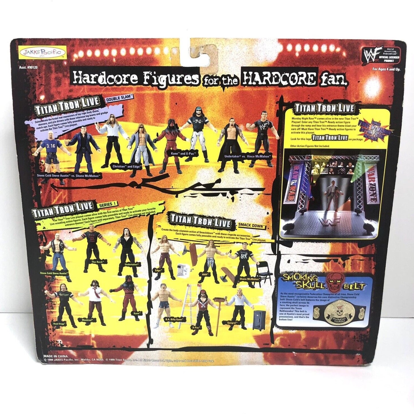 2000 WWF Jakks Pacific Titantron Live Double Slam Series 1: Vince McMahon & Undertaker