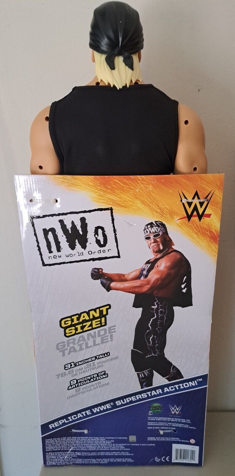 2015 WWE Wicked Cool Toys 31" "Hollywood" Hulk Hogan