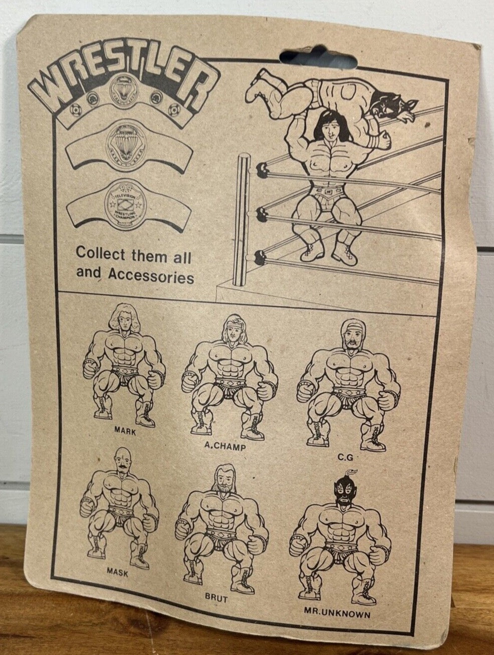 Wrestling Champs/Champions de Lutte Bootleg/Knockoff Wrestler