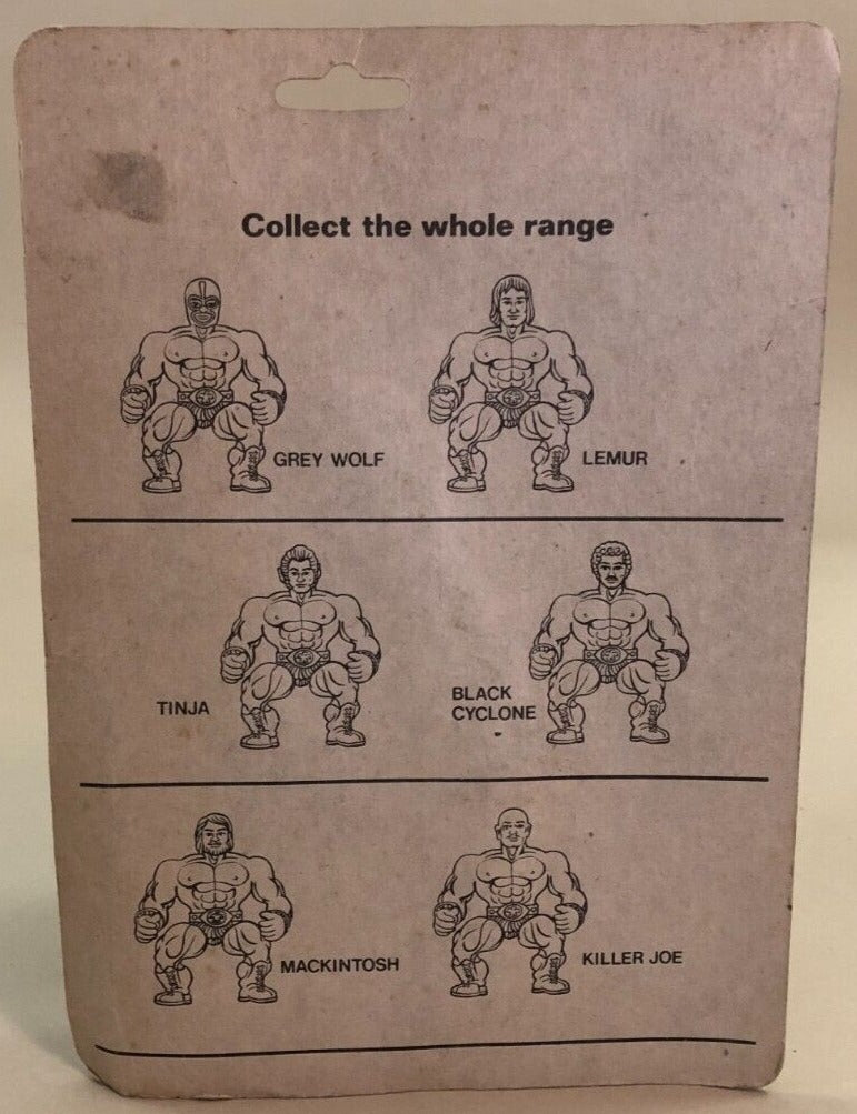 1986 Madison Ltd. Wrestling Champions Bootleg/Knockoff Mackintosh