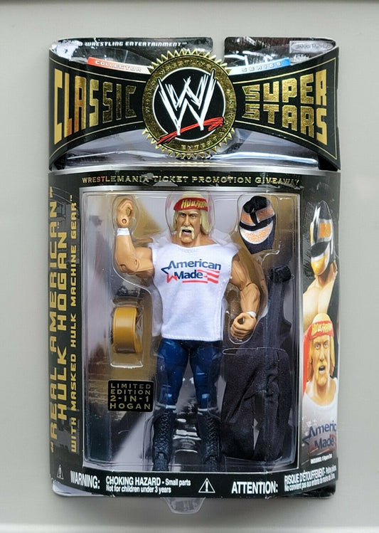 2006 WWE Jakks Pacific Classic Superstars "Real American" Hulk Hogan with Masked Hulk Machine Gear [Exclusive]