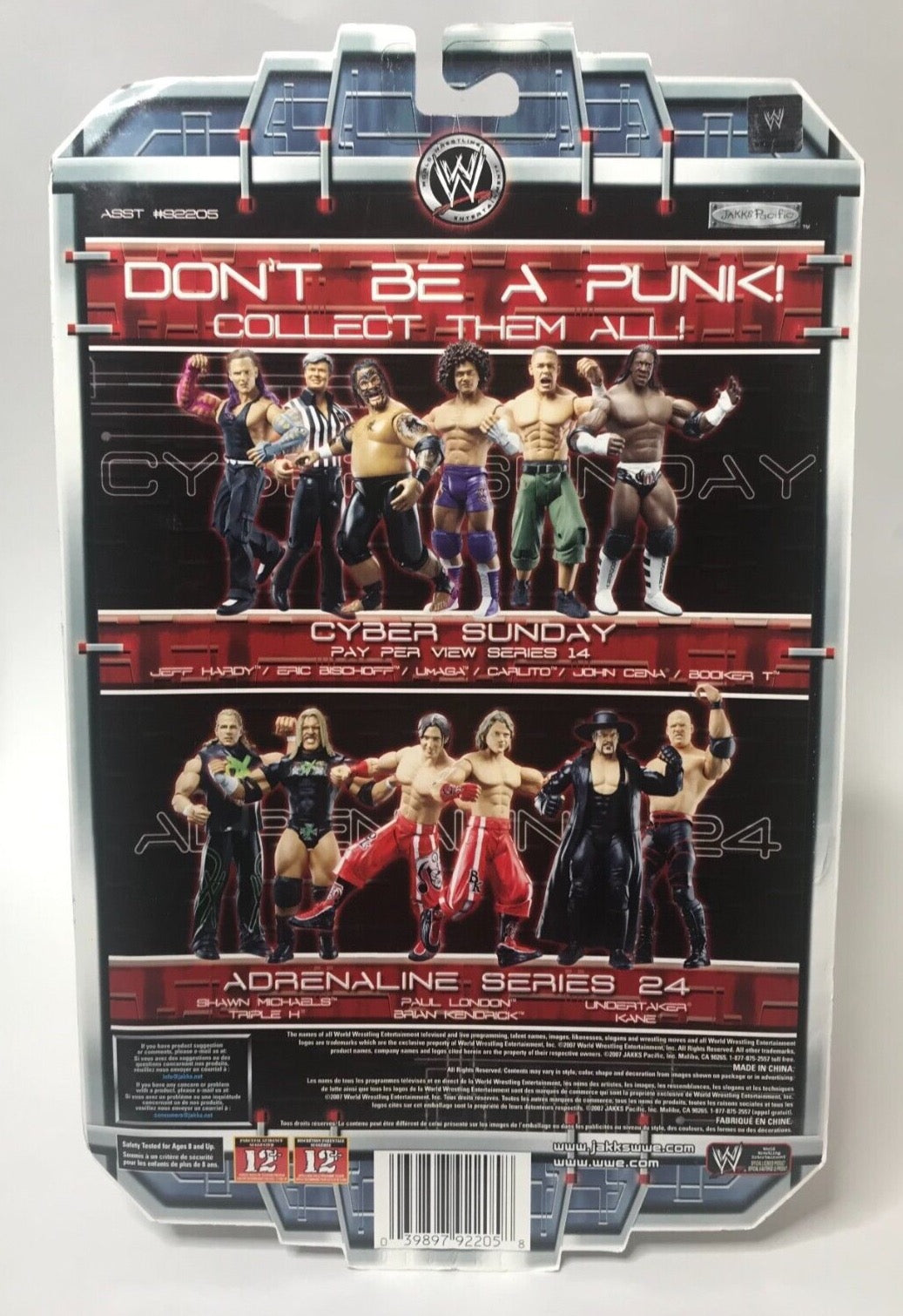 2007 WWE Jakks Pacific Ruthless Aggression Pay Per View Series 14 "Cyber Sunday" Booker T