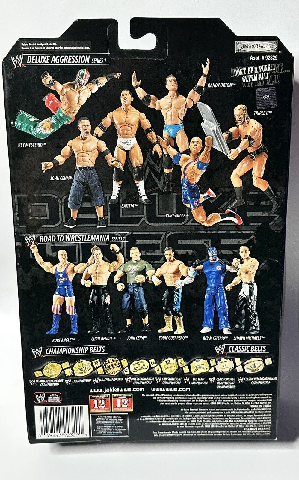 2006 WWE Jakks Pacific Deluxe Aggression Best of 2006 Triple H