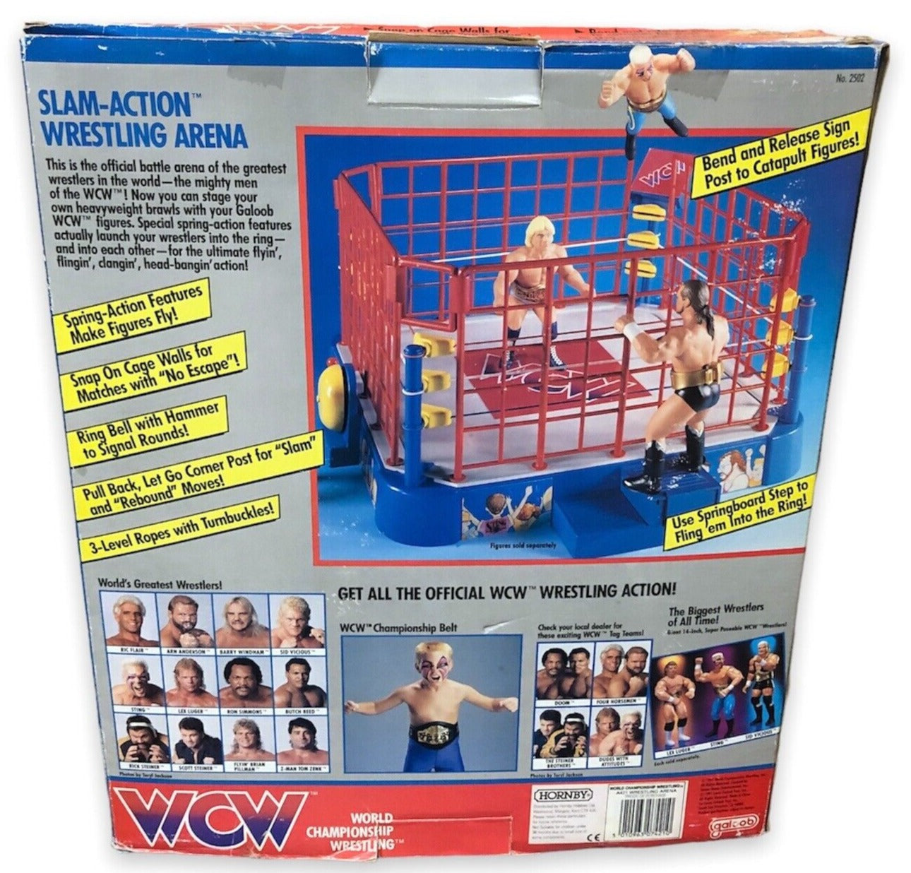 1991 WCW Galoob Slam-Action Wrestling Arena