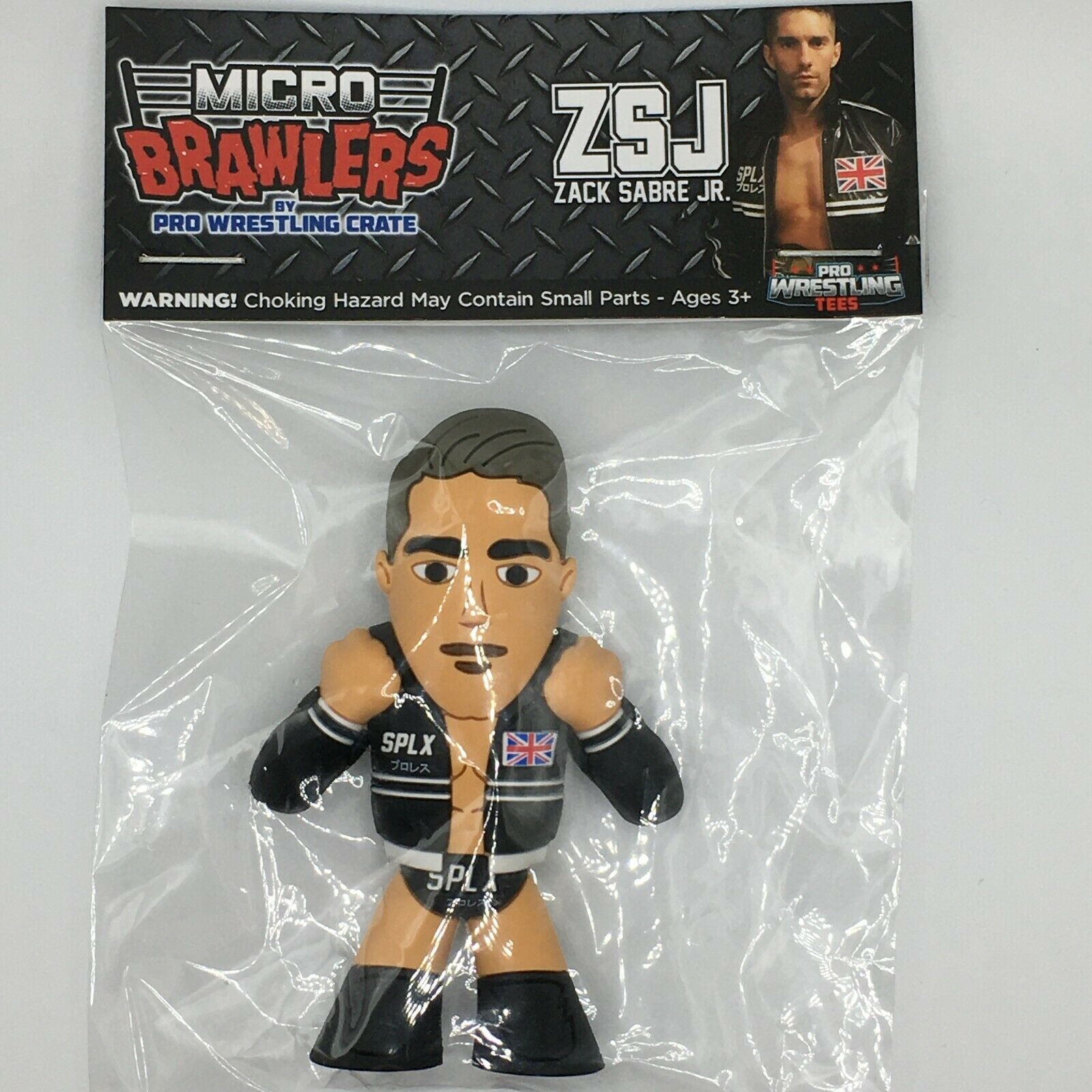 2018 Pro Wrestling Tees Crate Exclusive Micro Brawlers Zack Sabre