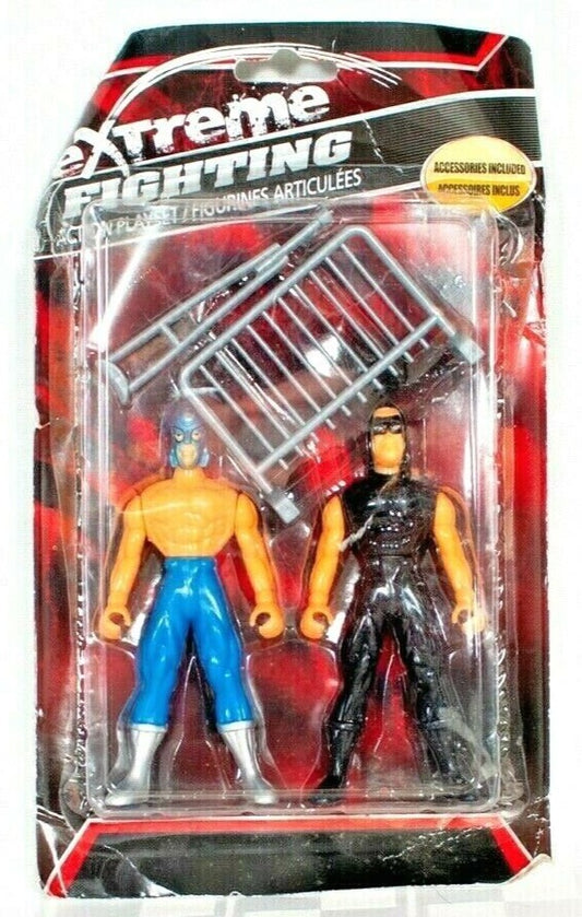 Extreme Fighting Bootleg/Knockoff 2-Pack with Crutch & Barricade