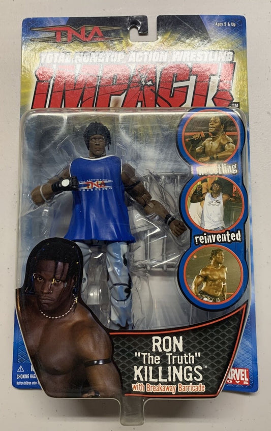2005 Total Nonstop Action [TNA] Wrestling Impact! Marvel Toys Series 2 Ron "The Truth" Killings
