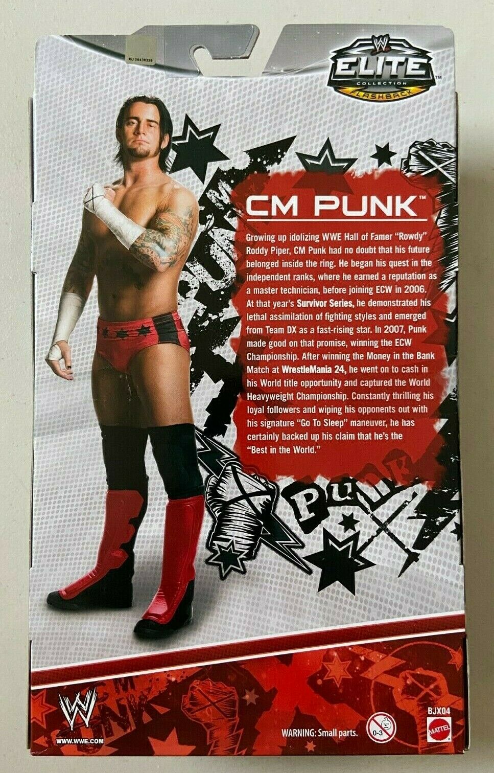 2013 WWE Mattel Elite Collection Ringside Exclusive "ECW" CM Punk