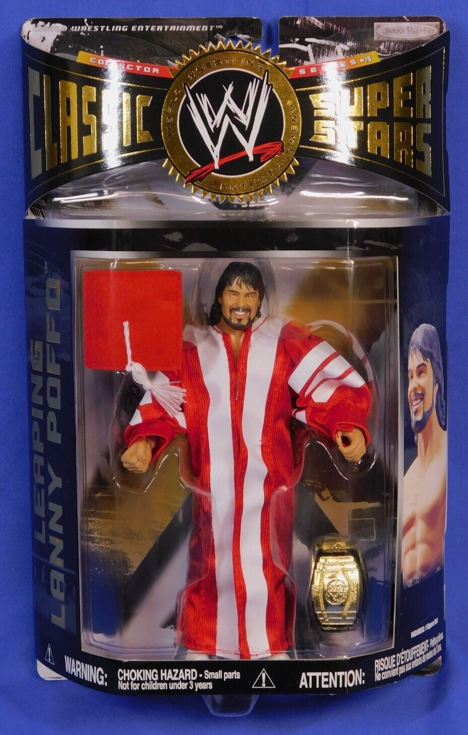 2007 WWE Jakks Pacific Classic Superstars Series 15 Leaping Lanny