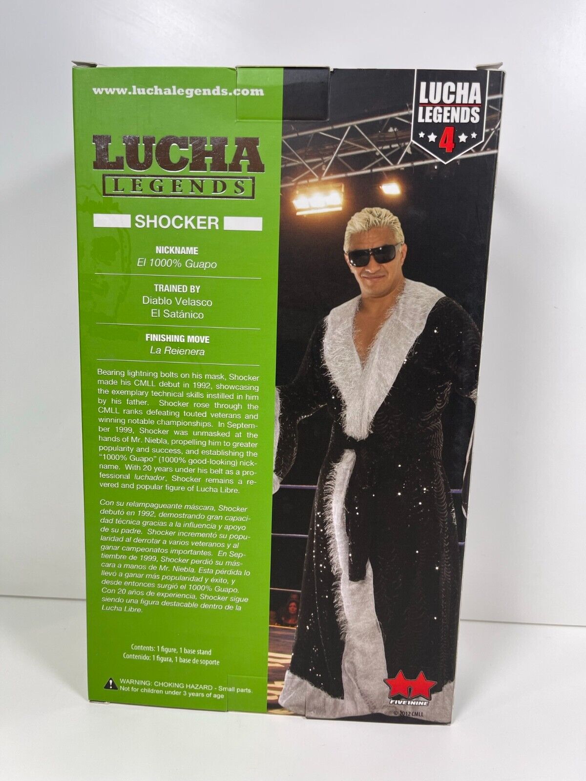 2012 CMLL Five1Nine Lucha Legends 4 Shocker