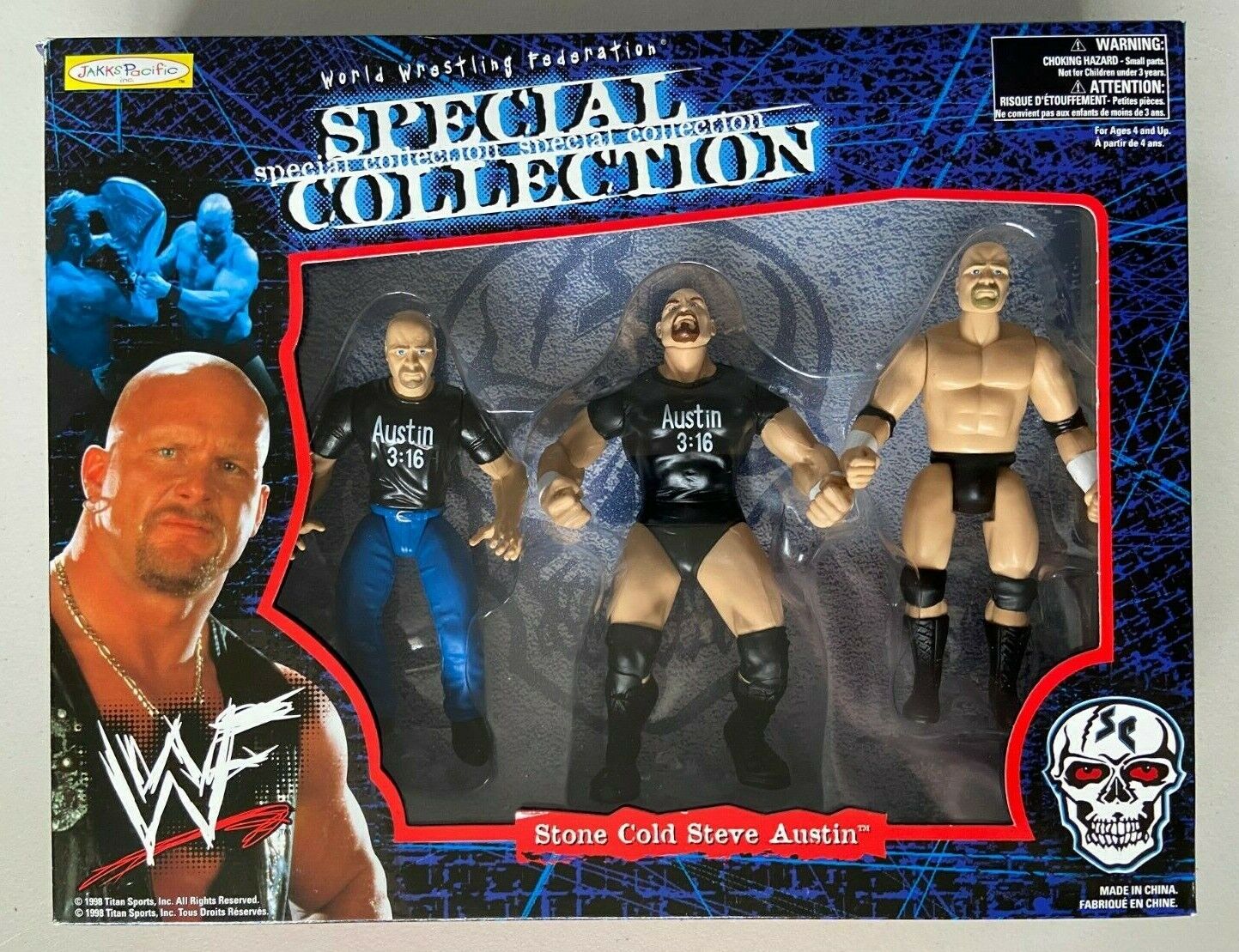 1998 WWF Jakks Pacific Special Collection Box Set: Stone Cold