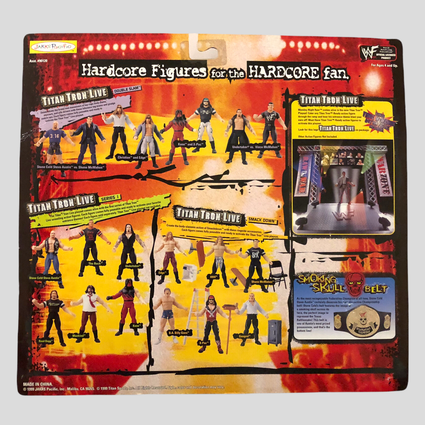 2000 WWF Jakks Pacific Titantron Live Double Slam Series 1: Stone Cold Steve Austin & Shane McMahon