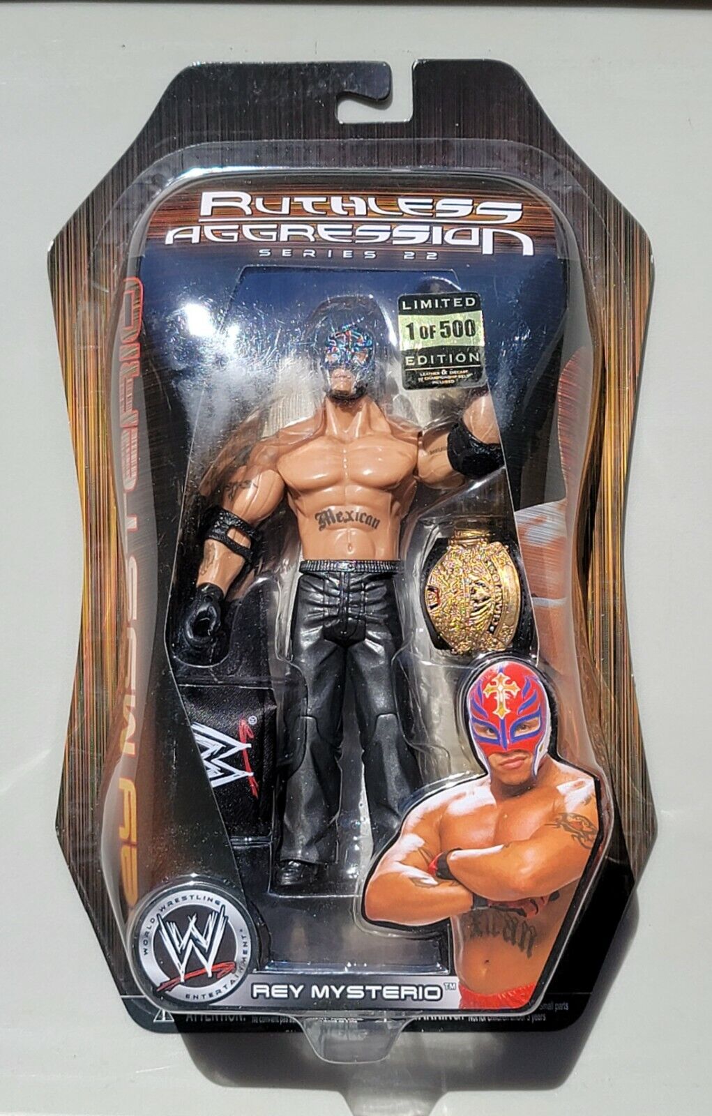 2006 WWE Jakks Pacific Ruthless Aggression Series 22 Rey Mysterio