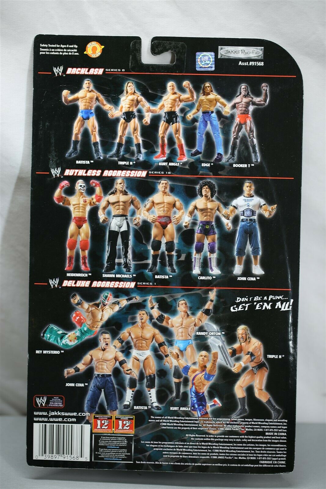 2006 WWE Jakks Pacific Titantron Live Backlash Series 8 Edge