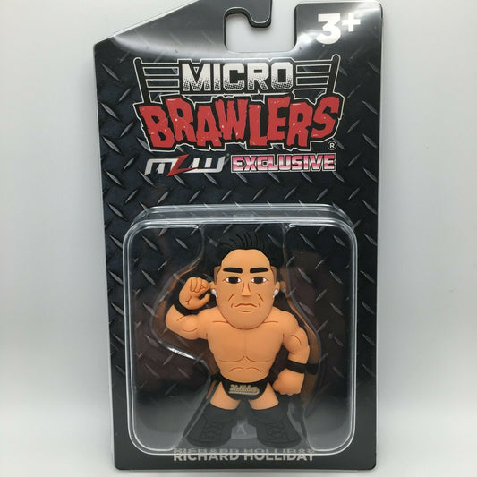 2021 MLW Pro Wrestling Tees Micro Brawlers Exclusives Richard Holliday [Exclusive]