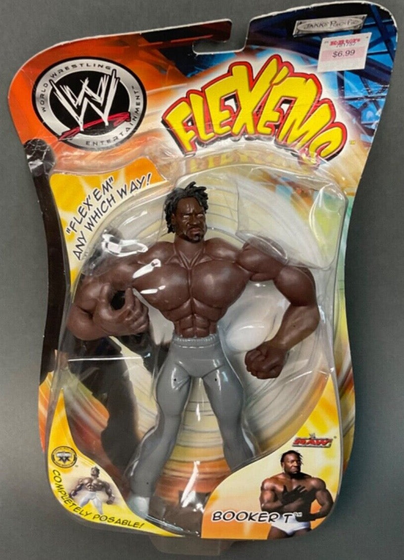 2004 WWE Jakks Pacific Flex 'Ems Series 5 Booker T