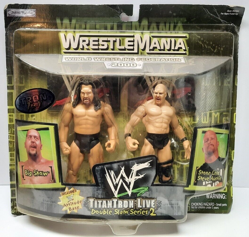 2000 WWF Jakks Pacific Titantron Live Double Slam Series 2: Big