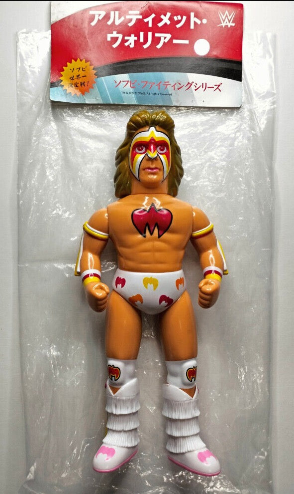 2021 WWE Medicom Toy Sofubi Fighting Series Ultimate Warrior [With