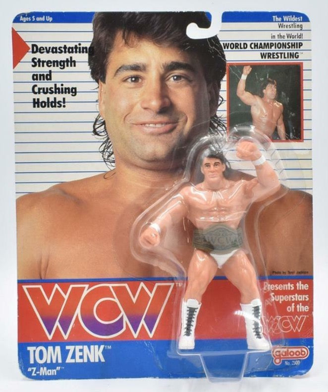 1990 WCW Galoob Series 1 Tom Zenk – Wrestling Figure Database