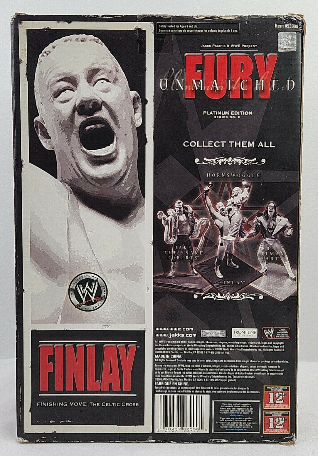 2008 WWE Jakks Pacific Unmatched Fury Series 9 Finlay