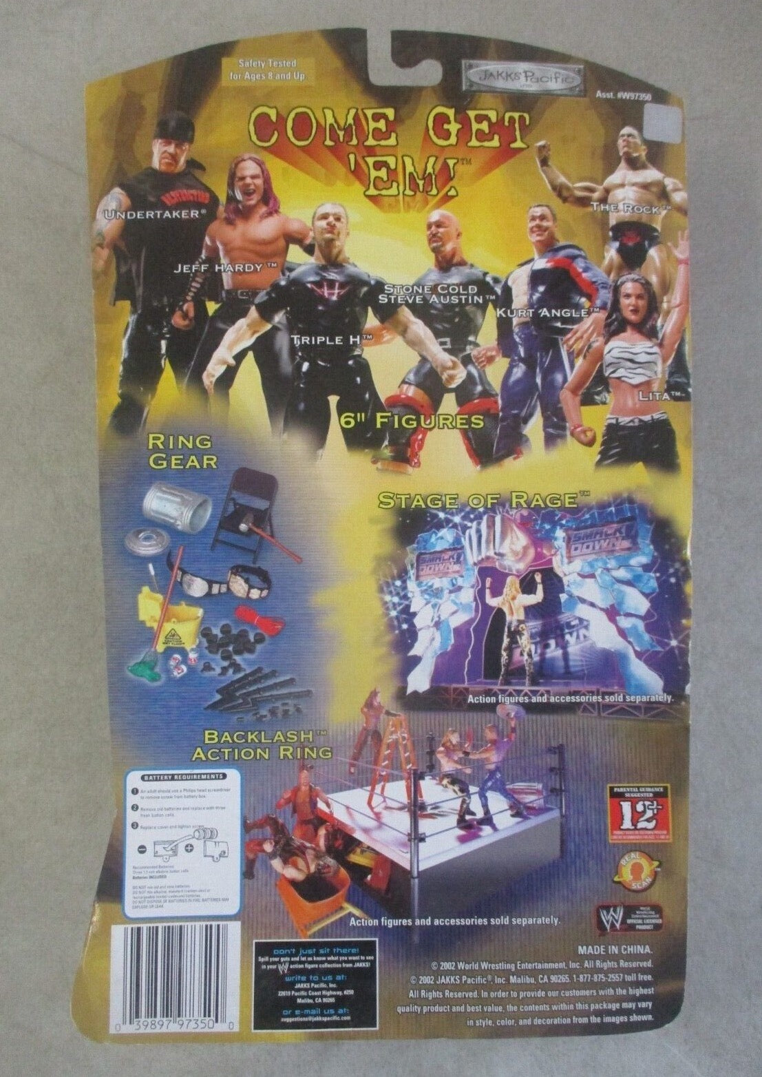 2002 WWE Jakks Pacific Titantron Live Signature Jams "Slam Grooves" Matt Hardy