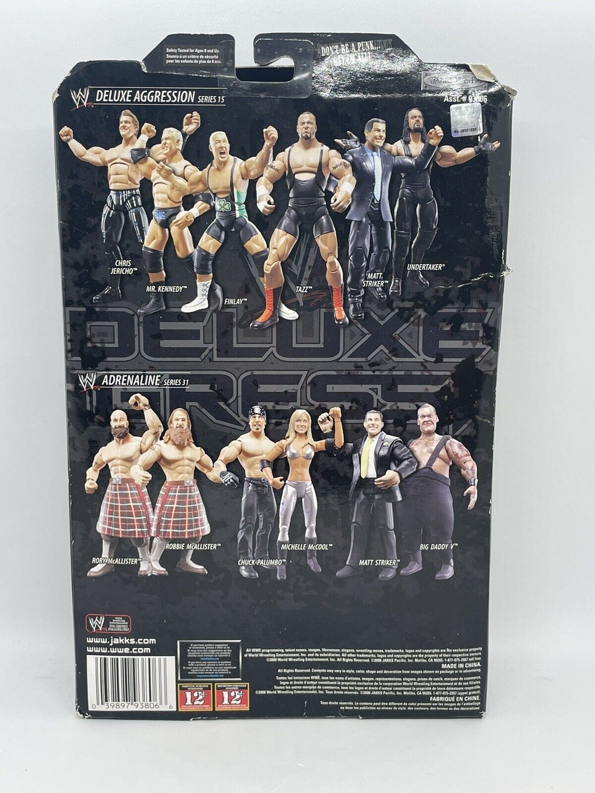 2008 WWE Jakks Pacific Deluxe Aggression Series 15 Chris Jericho