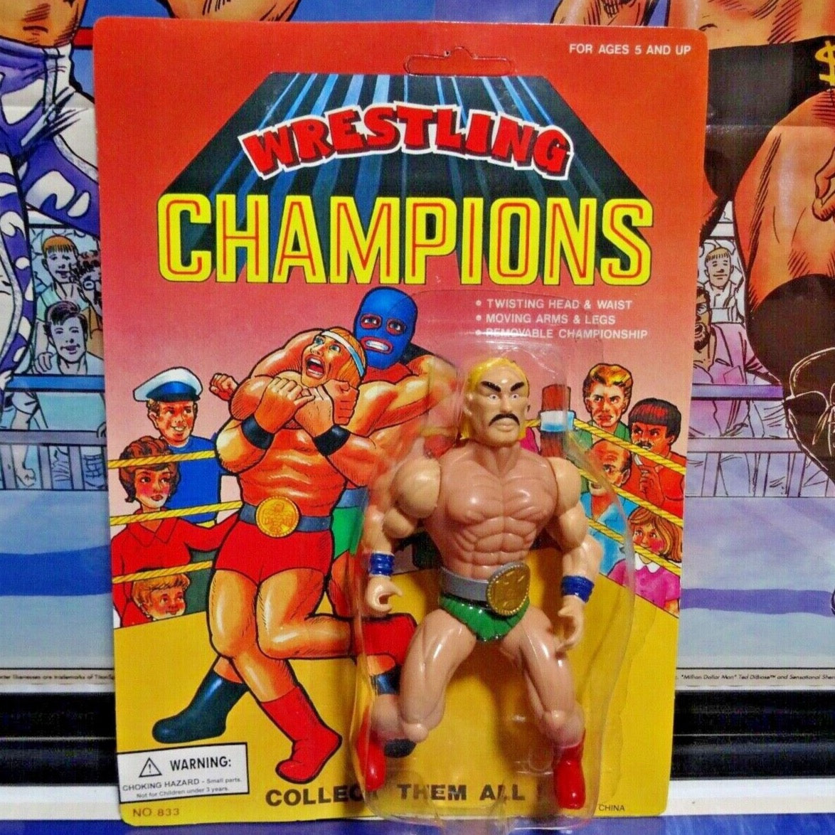 Wrestling Champions [Red Card] Bootleg/Knockoff 833/7 – Wrestling