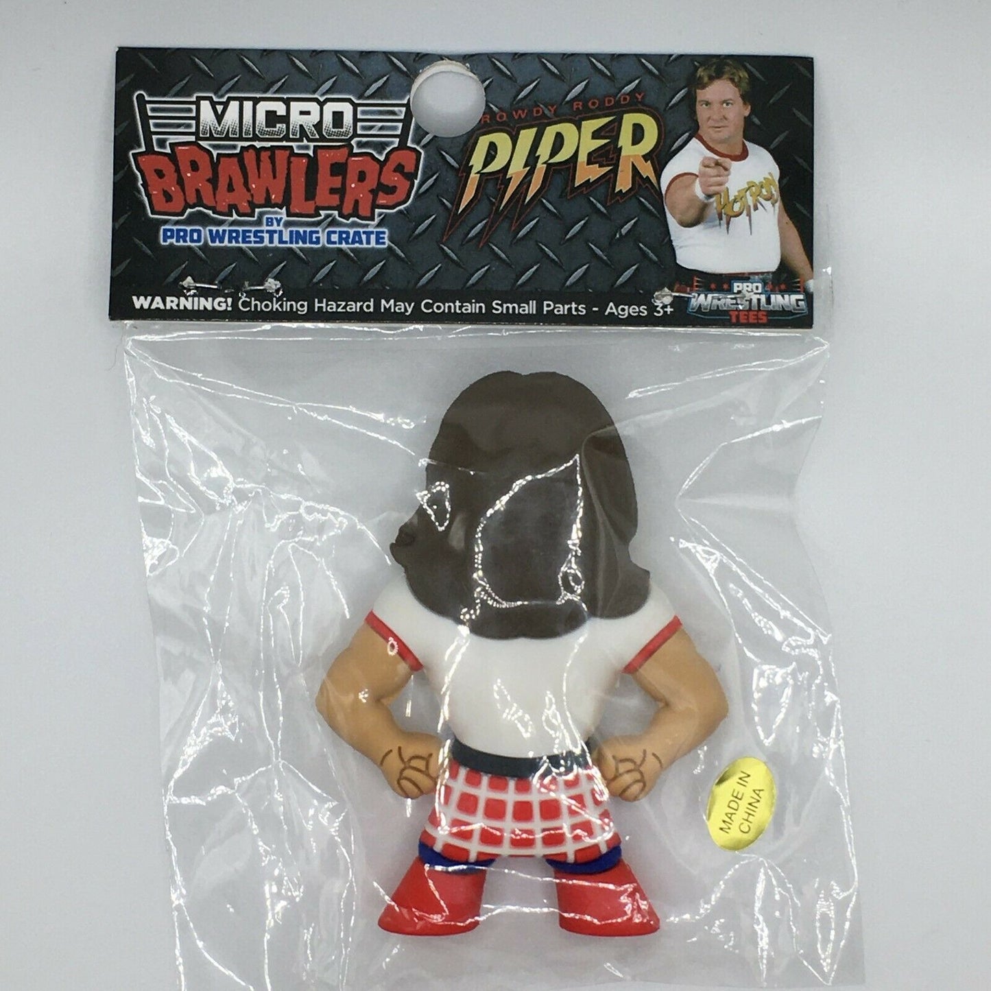 2018 Pro Wrestling Tees Micro Brawlers Series 1 Rowdy Roddy Piper