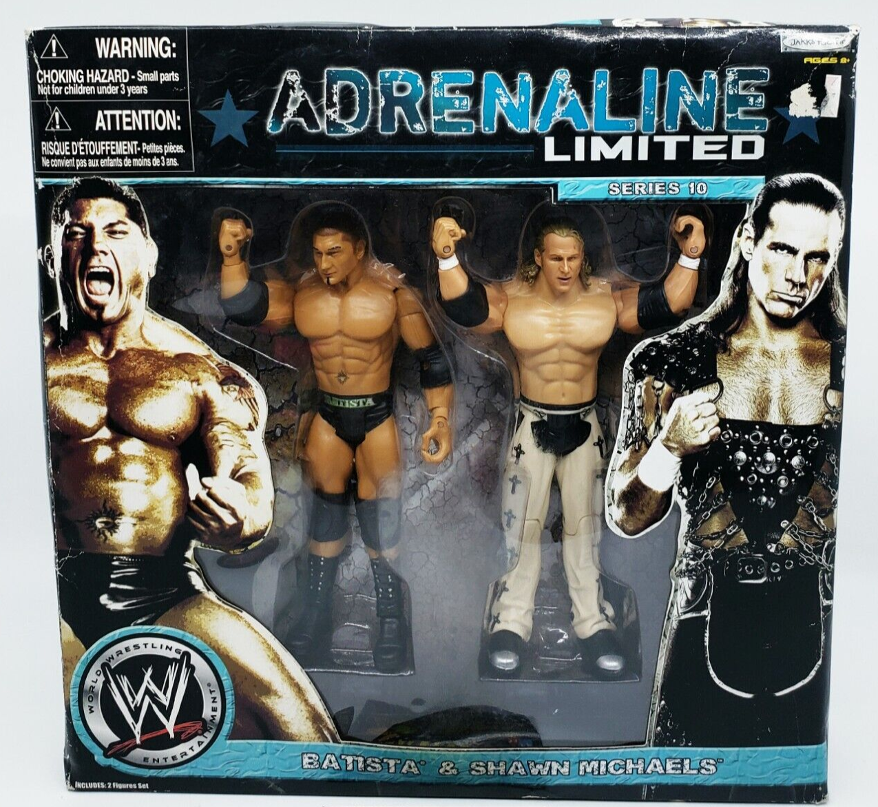 2008 WWE Jakks Pacific Adrenaline Limited Edition KB Toys 