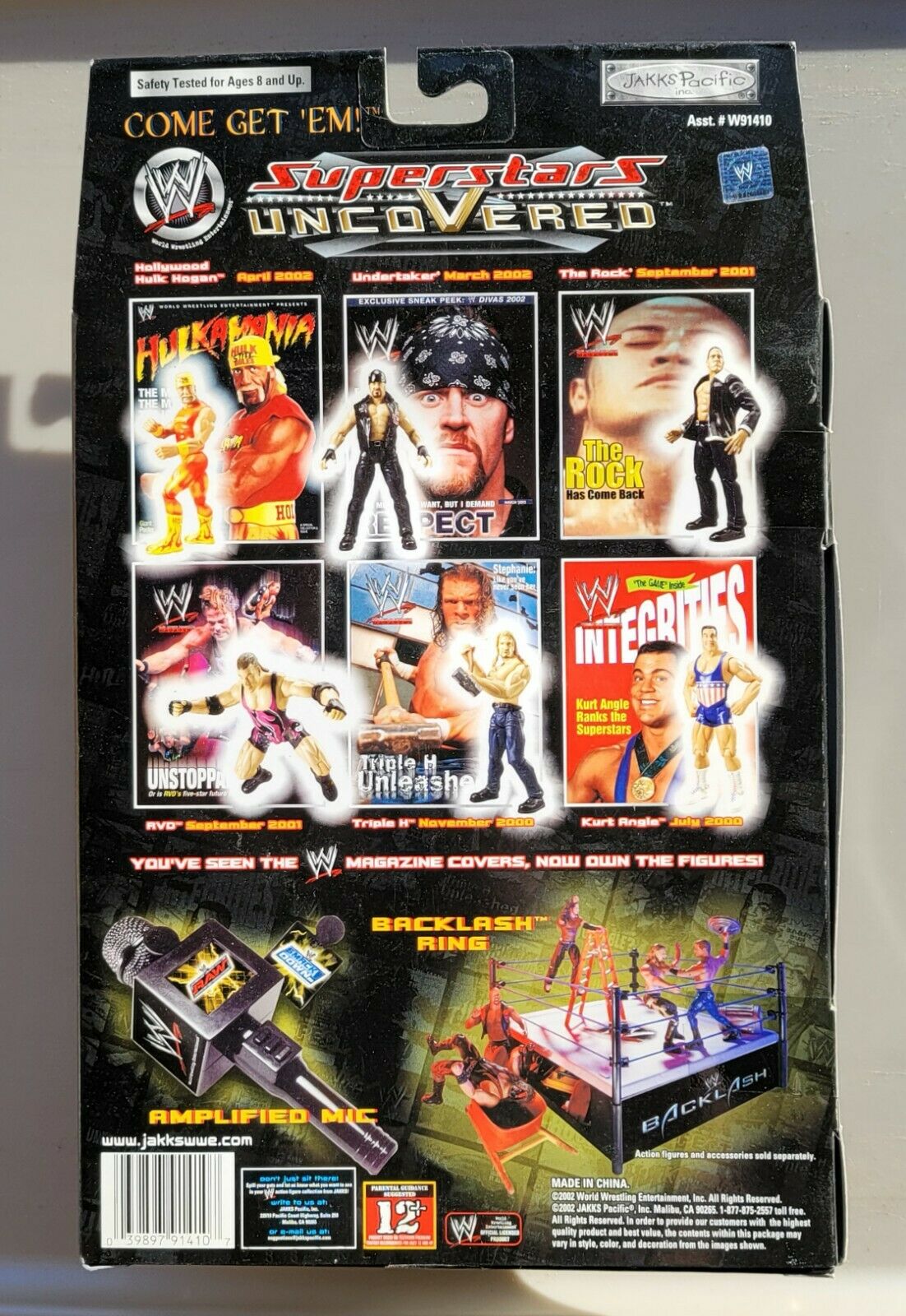 2002 WWE Jakks Pacific Titantron Live Superstars Uncovered Undertaker