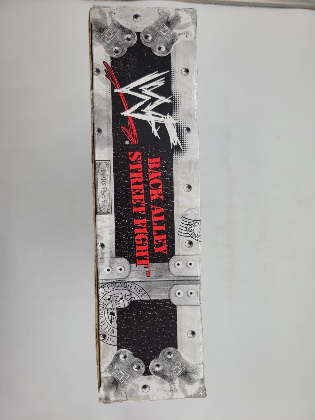 2000 WWF Jakks Pacific Titantron Live Back Alley Street Fight Prop Box