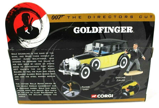 2003 Corgi Classics Goldfinger Rolls Royce [With Oddjob]