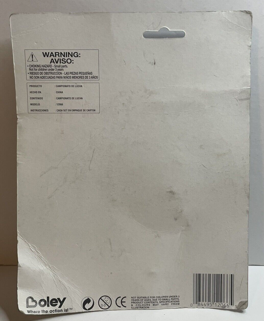 1999 Boley w.X.w. Wrestling Champion Bootleg/Knockoff Wrestler