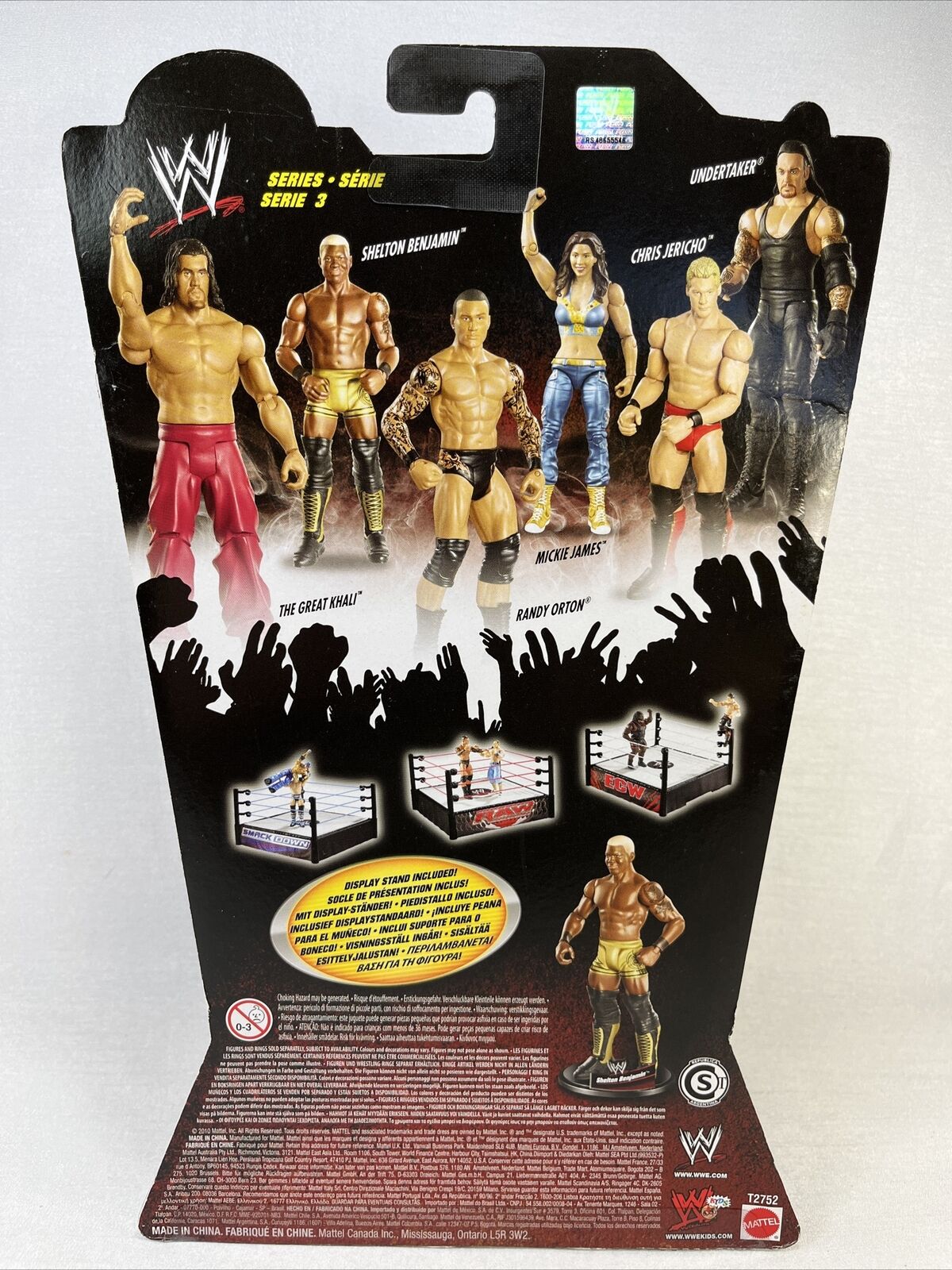 2010 WWE Mattel Basic Series 3 Shelton Benjamin