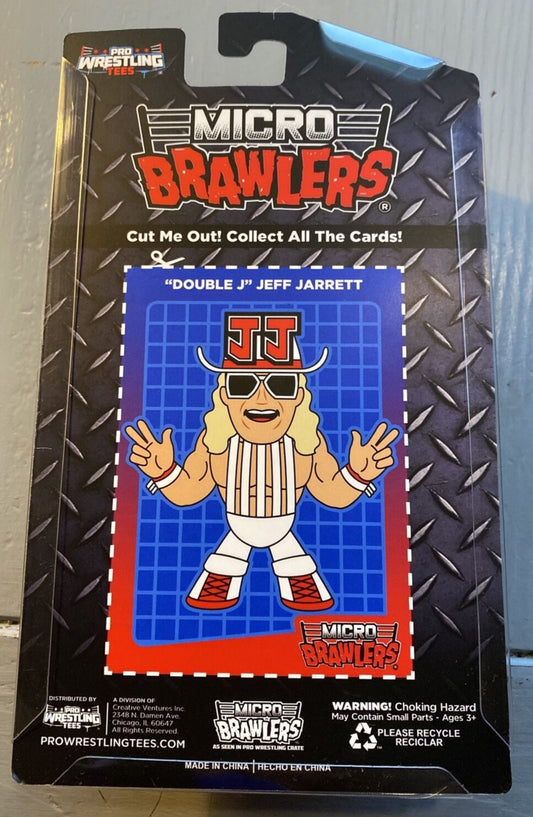 2022 Pro Wrestling Tees Crate Exclusive Micro Brawler "Double J" Jeff Jarrett [November, Chase]