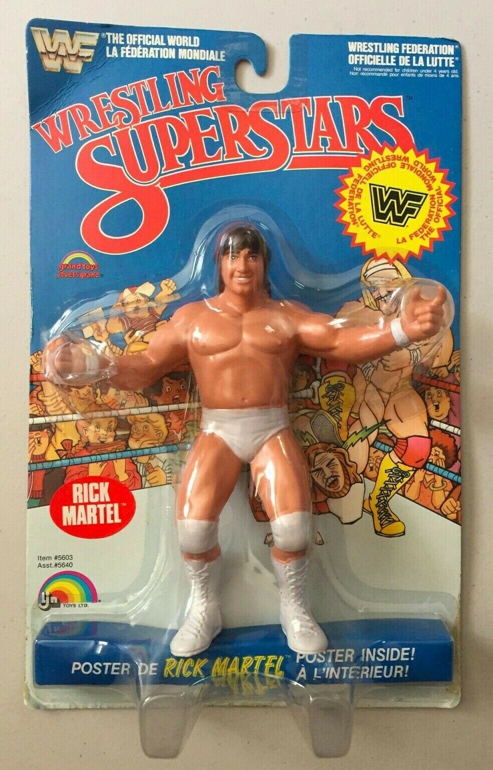 1988 WWF LJN Wrestling Superstars Series 5 Rick Martel – Wrestling