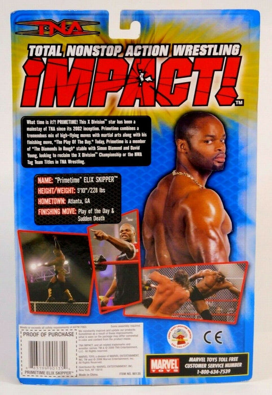 2006 Total Nonstop Action [TNA] Wrestling Impact! Marvel Toys Best of Series 1 "Primetime" Elix Skipper