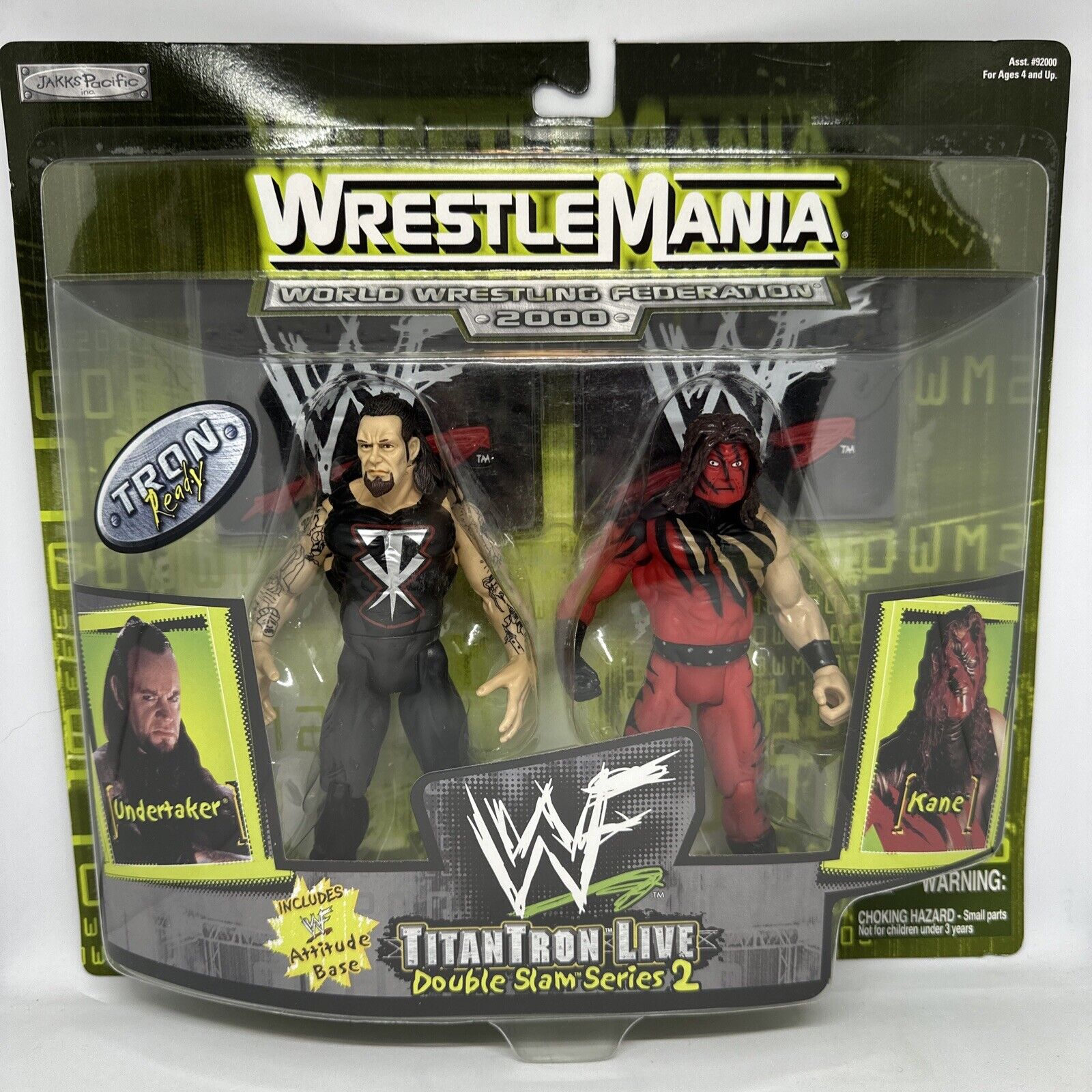 2000 WWF Jakks Pacific Titantron Live Double Slam Series 2