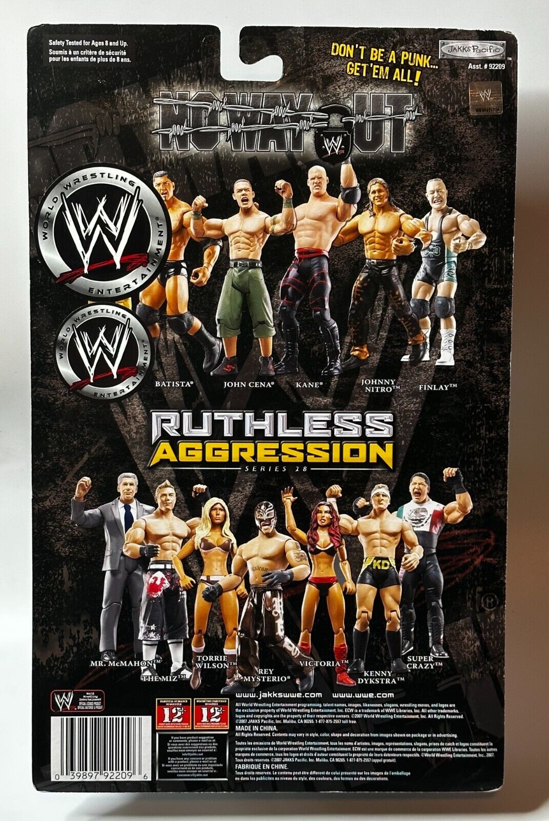 2007 WWE Jakks Pacific Ruthless Aggression Pay Per View Series 15 "No Way Out" Finlay